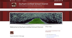 Desktop Screenshot of durhamunified.org
